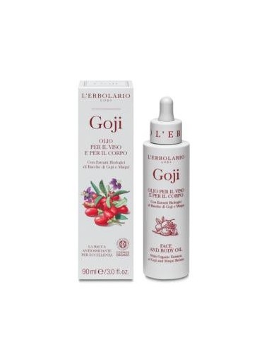 Goji Aceite Cara Y Cuerpo 90 Mililitros L´Erbolario