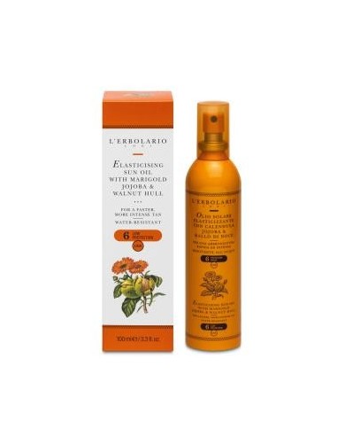 Solar Aceite Elasticidad Calendula Y Jojoba Spf6 L´Erbolario