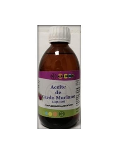 Aceite De Cardo Mariano 250 Mililitros Alfa Herbal