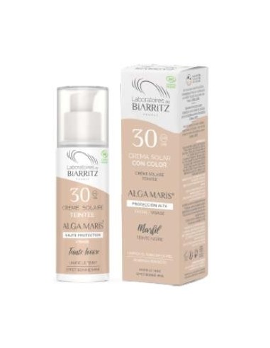 Crema Facial Color Marfil Spf30 50 Mililitros Alga Maris - Lab. Biarritz