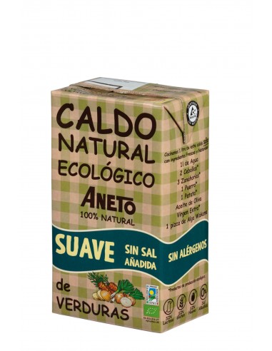 Caldo De Verduras Suave 1L. Eco Aneto