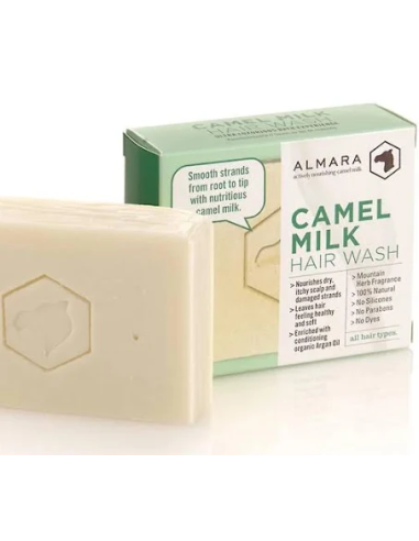 Jabon-champu con leche de camella 120g Almara