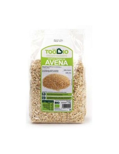 Copos De Avena Finos 1Kg. Bio de Toobio