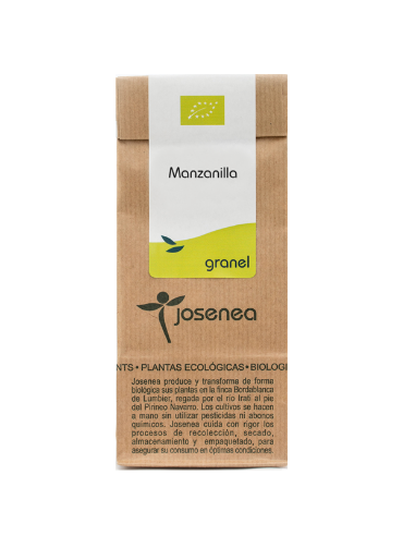 Manzanilla Bio 25 Gr. Bolsa Kraft Granel 25 Gr. de Josenea