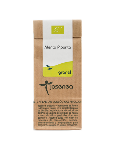 Menta Piperita Bio 25 Gr. Bolsa Kraft Granel 25 Gr. de Josenea