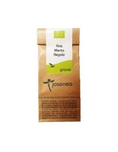 Anís-Menta-Regaliz Bio 50 Gr.  Bolsa Kraft Granel 50 Gr. de Josenea