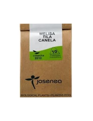 Melisa-Tila-Canela Bio 10 Pir. Bolsa Kraft 10 Pirámides de Josenea