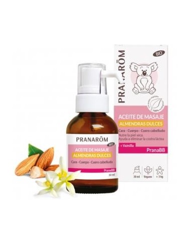 Pranabb Aceite Almendras Dulces 30Ml. Bio de Pranarom