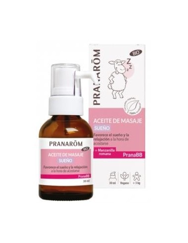 Pranabb Aceite Masaje Sueño 30Ml. Bio de Pranarom