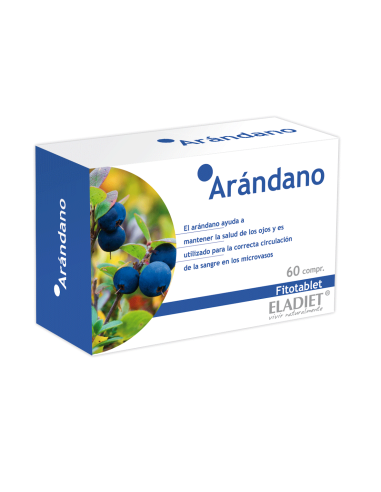 Fitotablet Arandano (Mirtilo) 60Comp de Eladiet