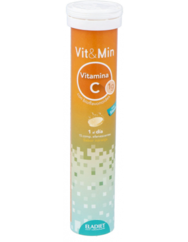 Vit & Min Vitamina C 15 ComprimidosEferv. de Eladiet