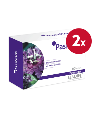 Pack de 2 uds Fitotablet Pasiflora 60Comp de Eladiet