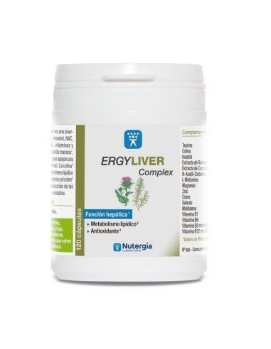 Ergyliver 120 capsulas de Nutergia