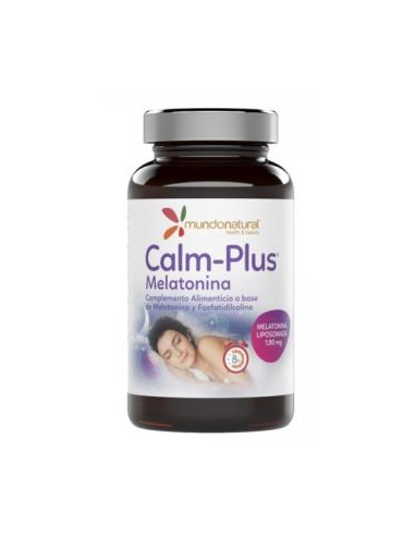 Calm Plus Melatonina 30Cap. de Mundonatural