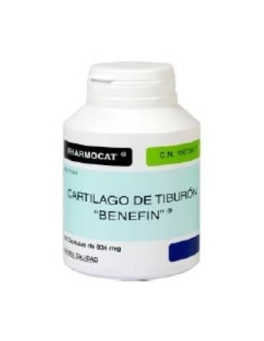 Pack 2 uds Benefin (Cart.Tiburon 100% Puro) 180  capsulas de Fharmocat