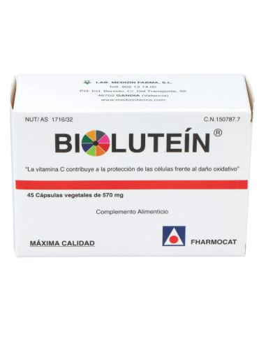 Pack 2 uds Bi-Lutein 45 capsulas de Fharmocat