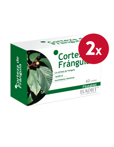 Pack de 2 uds Fitotablet Frangula 60Comp. de Eladiet