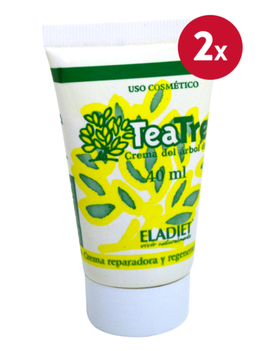 Pack de 2 uds Arbol Del Te Crema 40Ml. de Eladiet