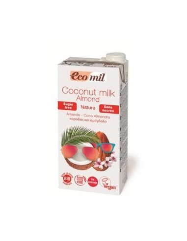 Ecomil Bebida De Coco Y Almendra 1Lt 6Uds. Bio de Almond