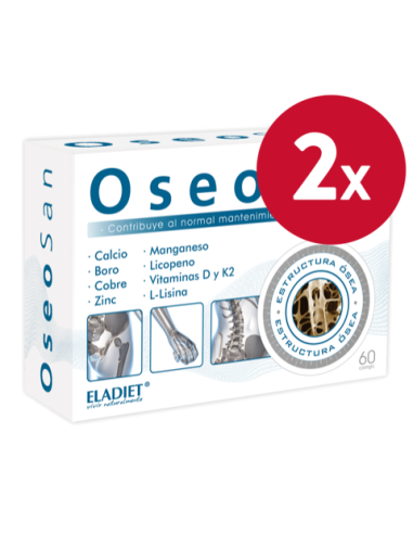 Pack de 2 uds Oseosan 60Comp. de Eladiet