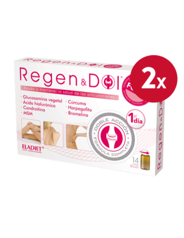 Pack de 2 uds Regen & Dol Forte 14Viales de Eladiet