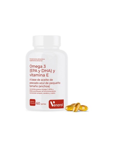 Pack 3x2 Omega 3 (Epa Y Dha) + Vit. E 60 Perlas de Herbora