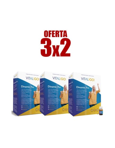 Pack 3x2 Vitaligo Dinamic Plus 20 Ampollas de Herbora