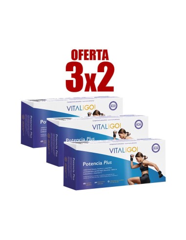 Pack 3x2 Vitaligo Potencia Plus 20 Ampollas de Herbora