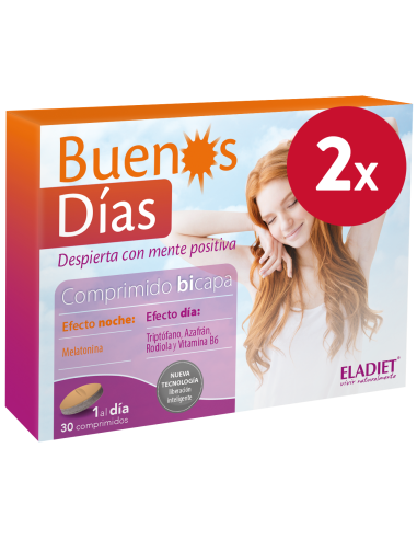 Pack de 2 uds Buenos Dias 30Comp. de Eladiet