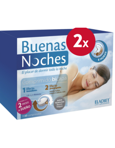 Pack de 2 uds Buenas Noches 60Comp. de Eladiet