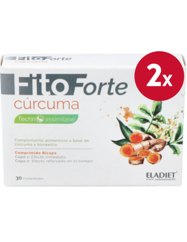 Pack de 2 uds Fito Forte Curcuma 30Comp. de Eladiet