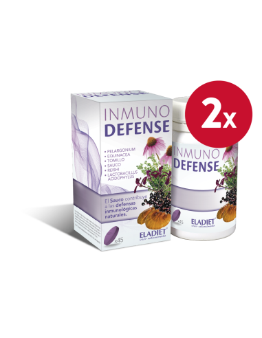 Pack de 2 uds Inmuno Defense 45Comp. de Eladiet