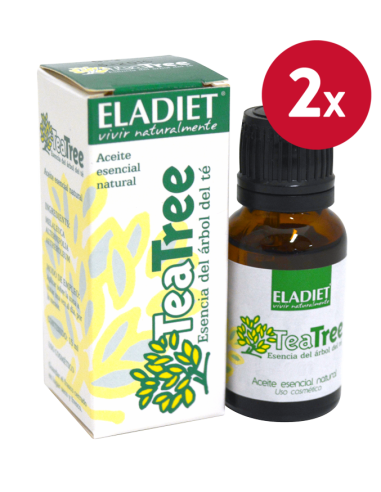 Pack de 2 uds Arbol Del Te Aceite Esencial 15Ml. de Eladiet