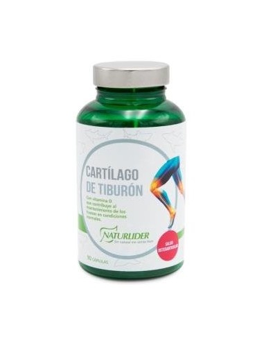 Cartilago De Tiburon 90 Vcaps de Naturlider