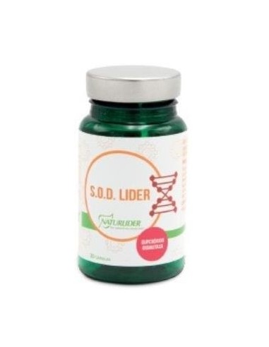 S.O.D.Lider Superoxido Dismutasa Sod 30 Vcaps de Naturlider