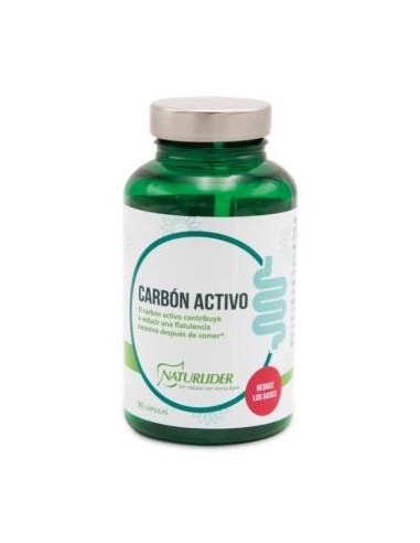 Carbon Activo Vegetal 90 Vcaps de Naturlider