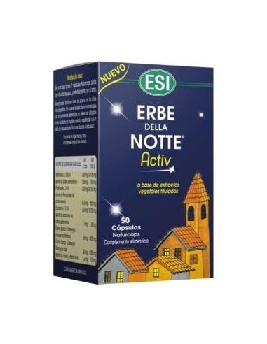 Erbe Della Notte Activ (50 Naturcaps) De Esi