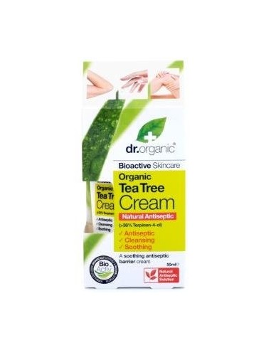 Crema Antiséptica De Árbol De Té Te de Dr Organic