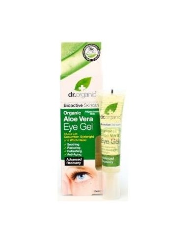 Gel Contorno De Ojos De Aloe Vera de Dr Organic