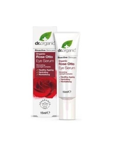 Sérum Contorno De Ojos De Rose Otto de Dr Organic