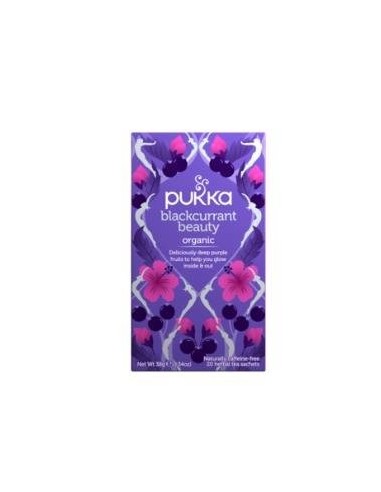 Blackurrant Beauty Infusion 20Ud. Bio de Pukka