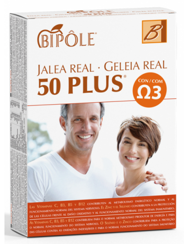 Bipole 50 Plus (Jalea 3A Edad) 20 ampollas de Intersa