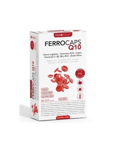 Ferrocaps Q10 60 capsulas de Intersa