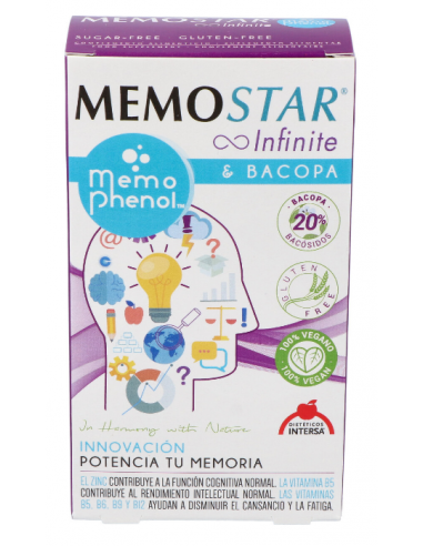 Memostar Infinite 60 capsulas de Intersa