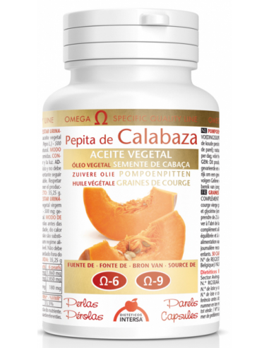 Aceite De Pepita De Calabaza 50 perlas de Intersa