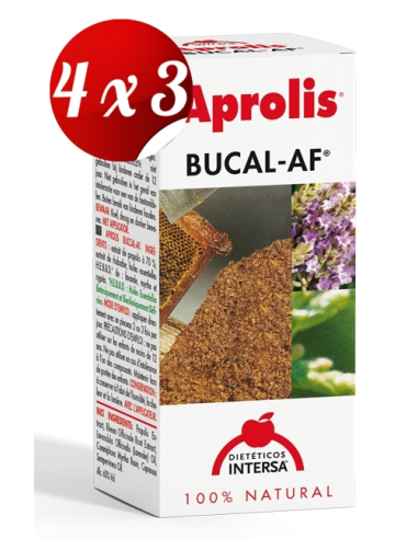 Pack 4x3 Aprolis Bucal-Af 15 Ml de Intersa