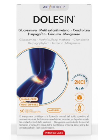 Pack 4x3 Dolesin 60 capsulas de Intersa