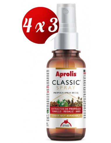 Pack 4x3 Aprolis Spray Oral 30 Ml de Intersa