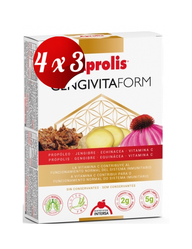 Pack 4x3 Aprolis Gengivitaform 20Amp de Intersa