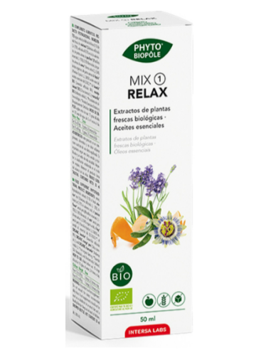 Pack 4x3 Phyto-Bipole Mix-Relax 50 Ml de Intersa